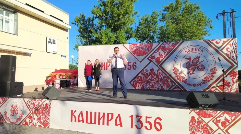 ЛЕДОВО. Принял участие в праздновании Дня села «Село родное — сердце золотое»