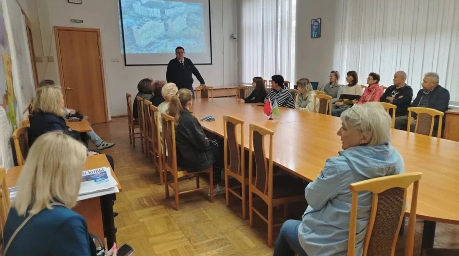 ПРОТВИНО. Как депутат Московской областной Думы встретился с коллективом МБУ «Жилищник» городского округа Серпухов