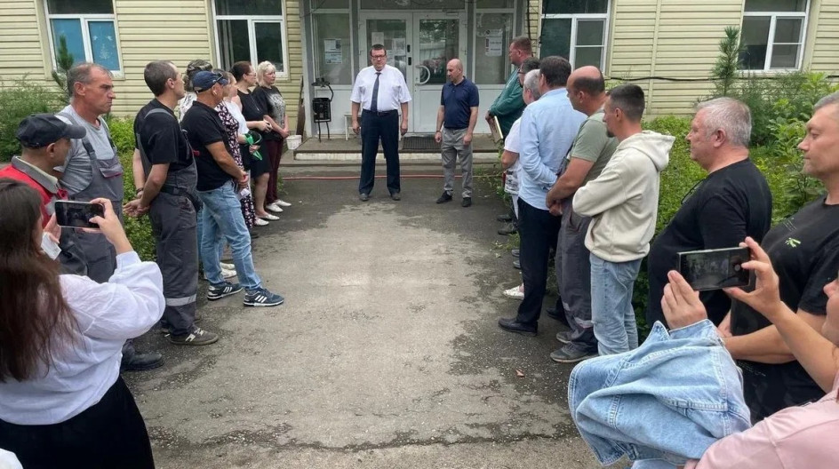 КАШИРА. Как депутат Московской областной Думы встретился с коллективом предприятия «Тепофол»