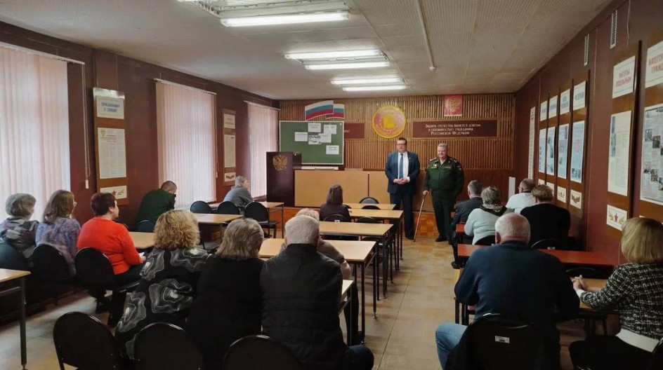 КАШИРА. Поприветствовал коллектив военного комиссариата городского округа Кашира и муниципального округа Серебряные Пруды по случаю Дня сотрудников военных комиссариатов.