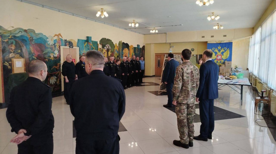 КАШИРА-8. В рамках  рабочей поездки встретился с офицерским составом войсковой части в Кашире-8.
