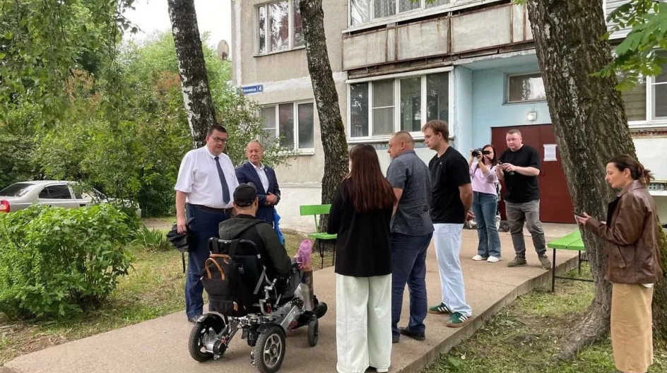 БАРАБАНОВО. Провели мониторинг доступности объектов социальной инфраструктуры для наших героев-участников СВО с ограниченными возможностями здоровья в д.Барабаново городского округа Кашира