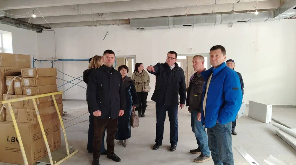 ПРОТВИНО. Продолжаем мониторинг капитального ремонта в корпусе №2 Лицея Протвино.