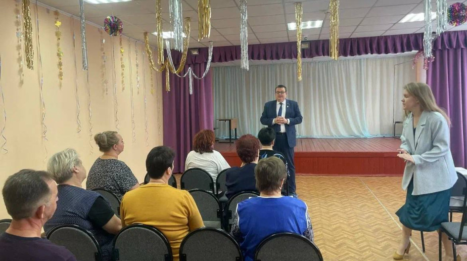 ПОДХОЖЕЕ. Исполнил наказ сельской школы в селе Подхожее муниципального округа Серебряные Пруды