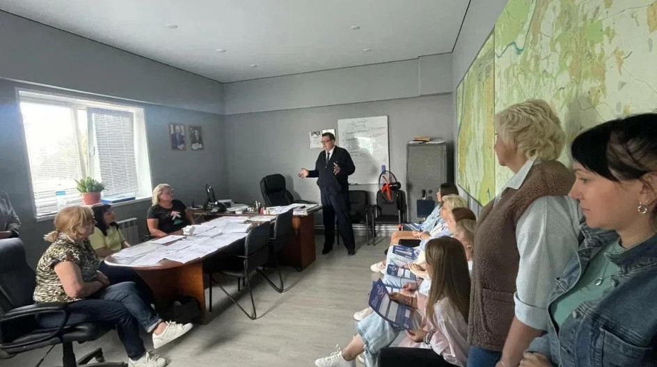 КАШИРА. Встретился с коллективом МУП «Комбинат городского хозяйства» городского округа Кашира как депутат Московской областной Думы
